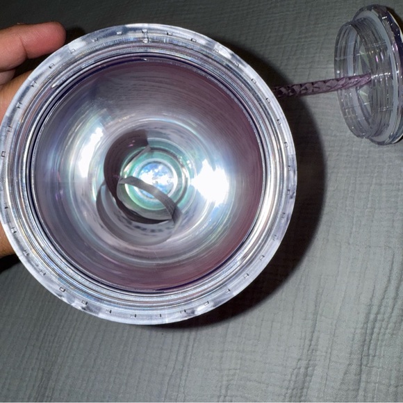 Starbucks Wicked Glinda Prism Iridescent Tumbler 2024 with Straw - Picture 13 of 14